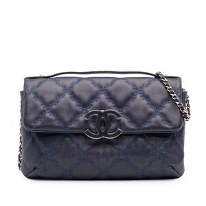 Chanel Mini Double Stitch Hamptons Flap